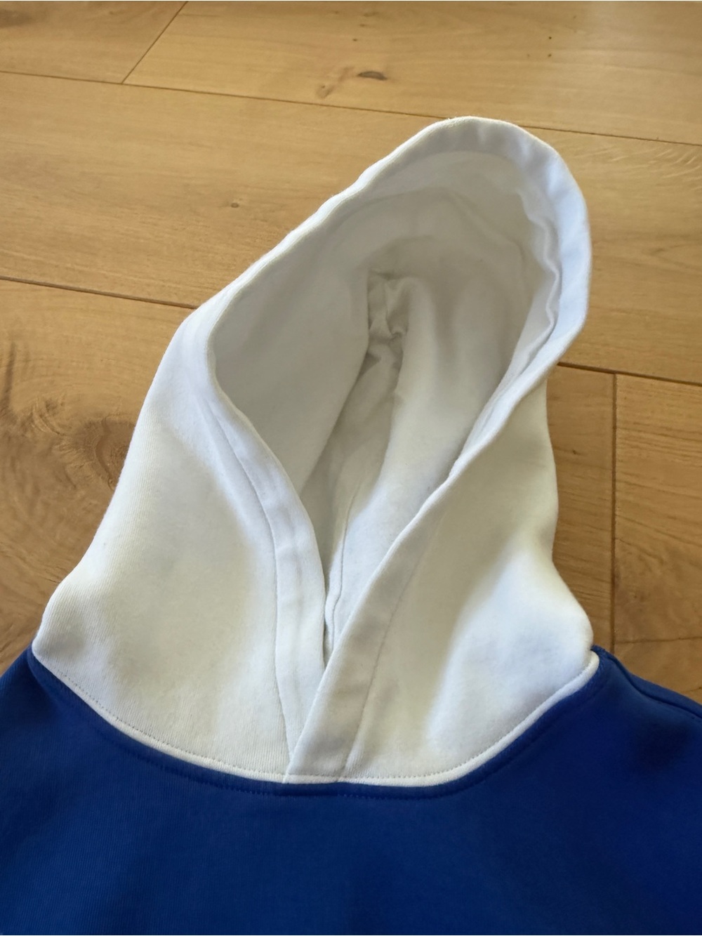Polo by Ralph Lauren Colorblock Kids Hoodie in Blue, Green, Red & White - Picture 3 of 4